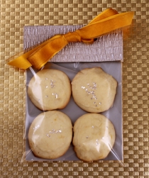 Star Moon Cookies in a Packet